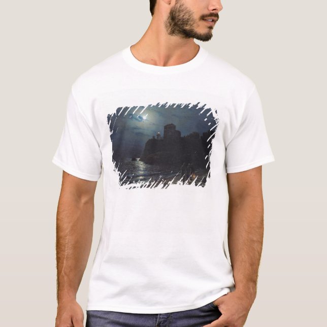 Camiseta Claro de luna al borde de un lago, 1870 (Anverso)