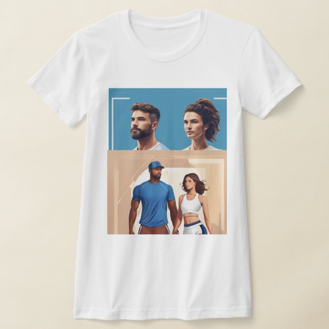 Camiseta Claro, qué tal algo como: "Unisex T-Shirts w (Distribución)
