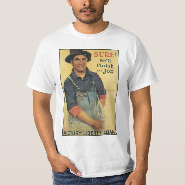 Camiseta ¡Claro! ~ Terminaremos el trabajo (Anverso)