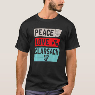 Camiseta Clarsach Musical Instrument Scottish Gaelic Clàrsa