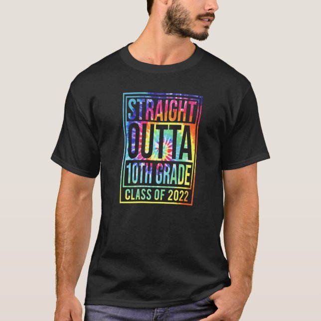 Camiseta Clase 10º De 2022 Escolar Gra (Anverso)