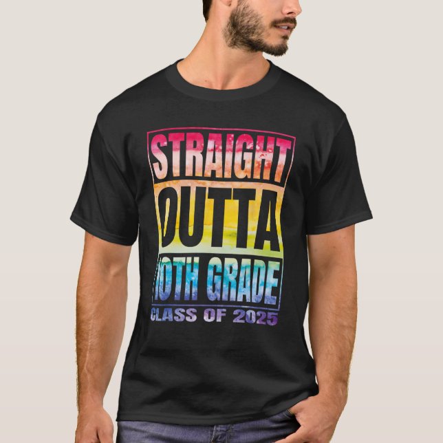 Camiseta Clase 10 de clase 2025 Décimo Grado G (Anverso)