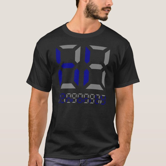 Camiseta Clase '14" hola de calculadora de Senority" (Anverso)