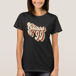 Camiseta Clase 1999 Clase Retro De Reunión De 99 Secundaria