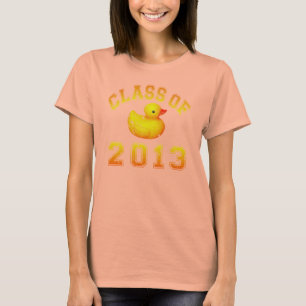 Camiseta Clase 2013 del caucho Duckie - amarillo/naranja