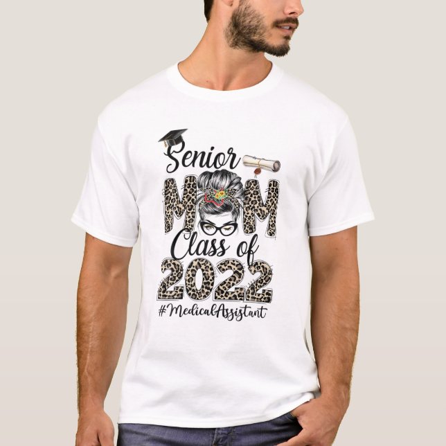 Camiseta Clase 2022 Messy Bun (Anverso)