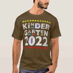 Camiseta Clase 2023 Estilo de TV cultural de kindergarten A