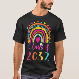 Camiseta CLASE 2032: El arcoiris crece con mi profesor esco