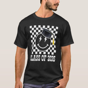 Camiseta Clase 2035 Happy Face First Day of School Gradu