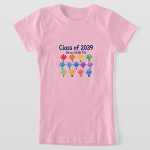 Camiseta Clase 2039 Crece Conmigo Recuerdo de Hu