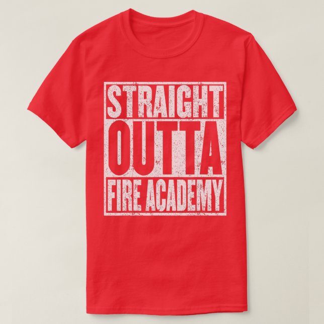 Camiseta Clase 20 de bomberos de regalo de graduación de la (Diseño del anverso)