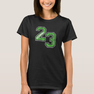 Camiseta Clase 23 de RETRO Green White GRAD SWA 2023