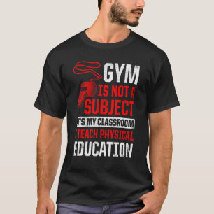 Camiseta Clase 2 del docente de educación física Pe