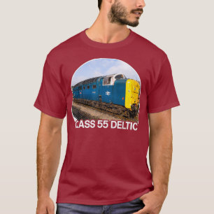 Camiseta Clase 55 Motor de tren Deltic Locomotora Británic