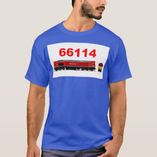 CAMISETA CLASE 66 114 LOCOMOTIVO