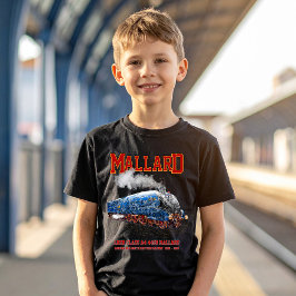 Camiseta Clase A4 Mallard - Locomotora de Vapor Más Rápida