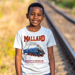 Camiseta Clase A4 Mallard - Locomotora de Vapor Más Rápida