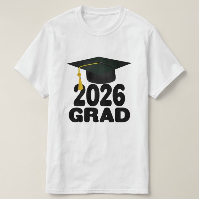 Camiseta Clase audaz de 2026 Graduación (Diseño del anverso)