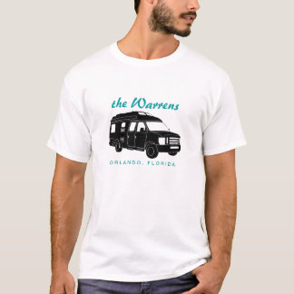 Camiseta Clase B Motorhome/gráfico de la silueta de la