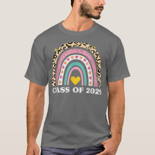Camiseta Clase baja del leopardo arcoiris 2029 de vuelta a