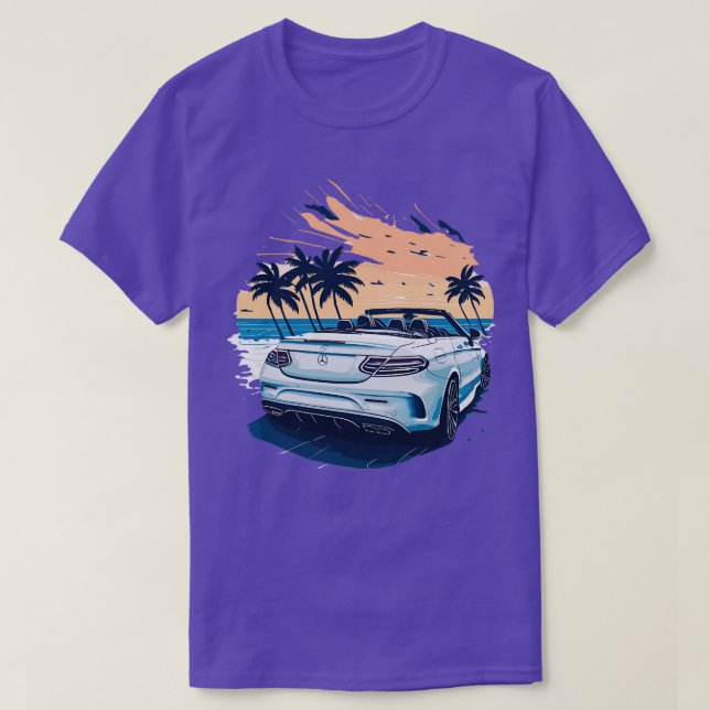Camiseta Clase C de Mercedes Blancos (Diseño del anverso)