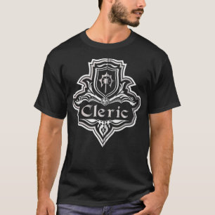 Camiseta Clase Clerical Emblem Dungeons y RPG Dragons Zip
