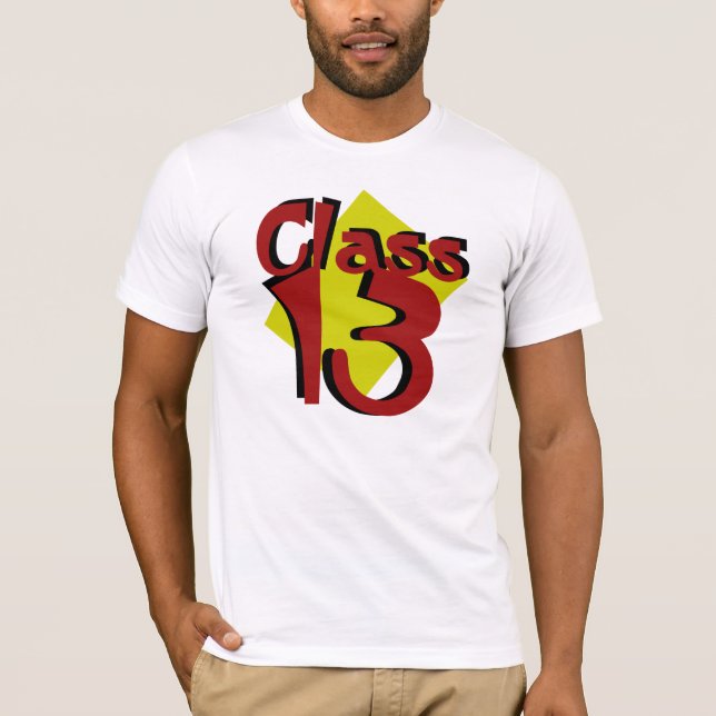 Camiseta Clase de 13 (Anverso)
