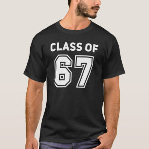 Camiseta Clase De 1967 Colegio Colegiado Reunion Clase De