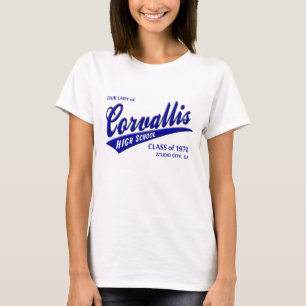 Camiseta Clase de 1970 nuestra señora de la High School