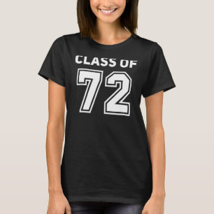 Camiseta Clase De 1972 Colegio Colegiado Reunion Clase De