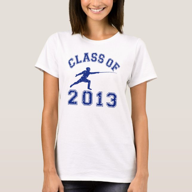 Camiseta Clase de 2013 que cerca (Anverso)