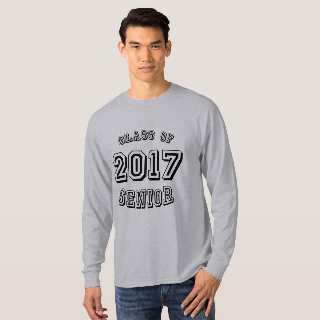 Camiseta Clase de 2017 (Anverso completo)