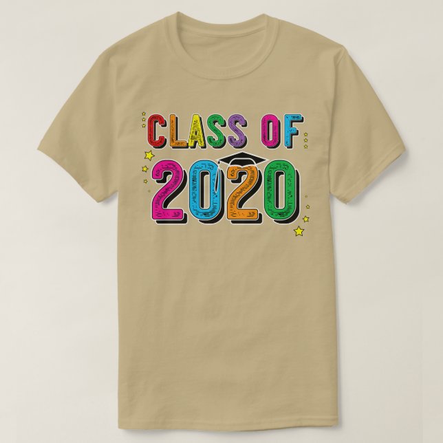 Camiseta Clase De 2020 Graduación Senior Grow With Me (Diseño del anverso)