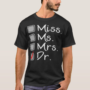 Camiseta Clase De 2021 Doctor Cute Womens Doctoral Graduati