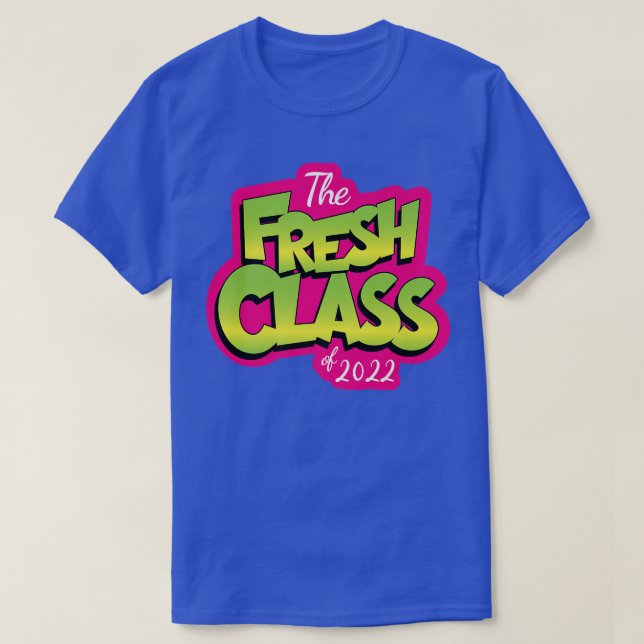 Camiseta Clase de 2022 Futuro Senior Fresh 90's TV Style Gr (Diseño del anverso)