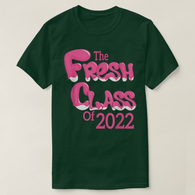 Camiseta Clase de 2022 Futuro Senior Fresh 90's TV Style Gr (Diseño del anverso)