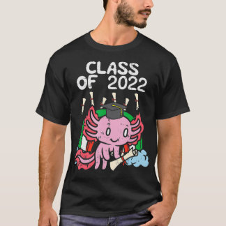 Camiseta Clase De 2022 Graduado De Aolotl Cute Seni