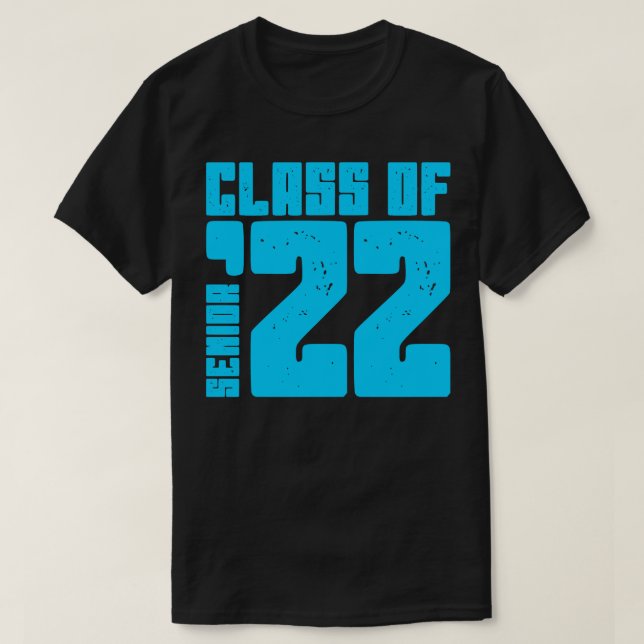 Camiseta Clase de 2022 Senior (Diseño del anverso)