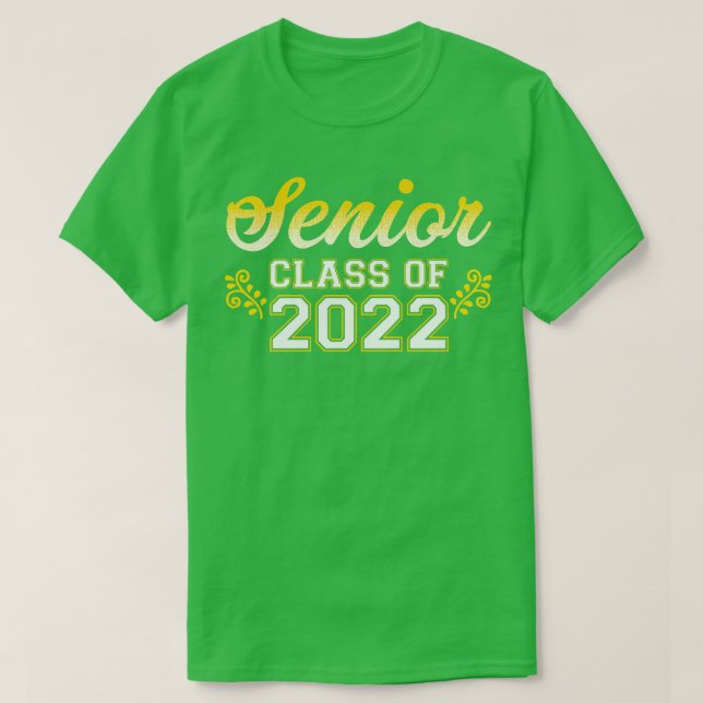 Camiseta Clase de 2022 Senior 1 (Diseño del anverso)