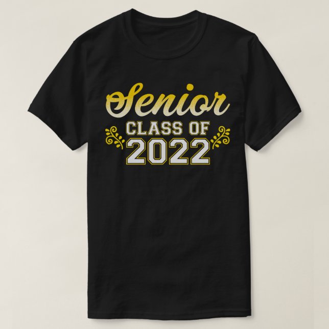 Camiseta Clase de 2022 Senior 1 (Diseño del anverso)