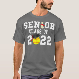 Camiseta Clase de 2022 Softball Graduation Senior Grad Pull