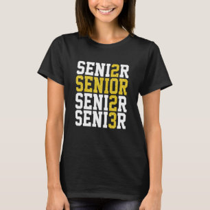 Camiseta Clase de 2023 Ancianos 2023 Ropa de graduación sup