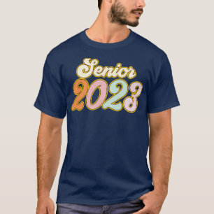 Camiseta Clase De 2023 Graduación Superior 2023 O Primer Dí