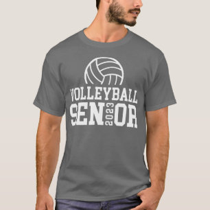 Camiseta Clase de 2023 Graduation Volleyball Senior 2023