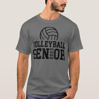 Camiseta Clase de 2023 Graduation Volleyball Senior 2023 T-