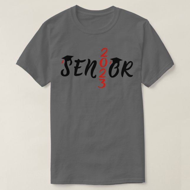 Camiseta Clase De 2023 Senior 2023 (Diseño del anverso)