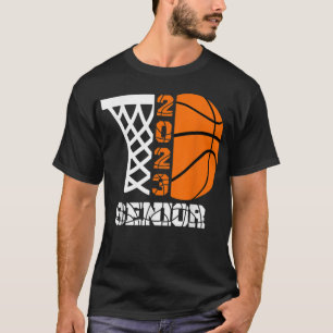 Camiseta Clase De 2023 Senior Graduation Basketball Senior
