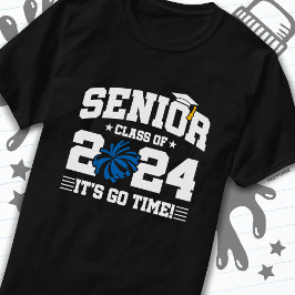 Camiseta Clase de 2024 CheerLeader Squad Cheer Senior 2024