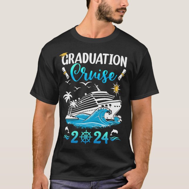 Camiseta Clase De 2024 Graduados Superiores De La Clase V (Anverso)
