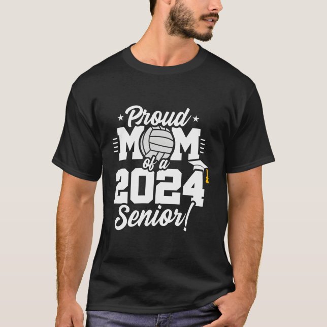 Camiseta Clase De 2024 Madres Mayores De Voleibol Mayores 2 (Anverso)